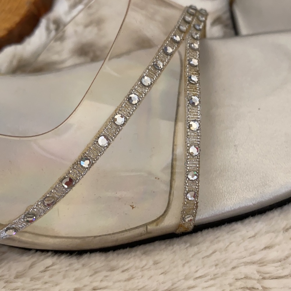 HILLARD & HANSON SLIP ON HIGH HEELS - Picture 6 of 8